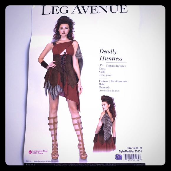 Leg Avenue Dresses Deadly Huntress Dresscostume Poshmark